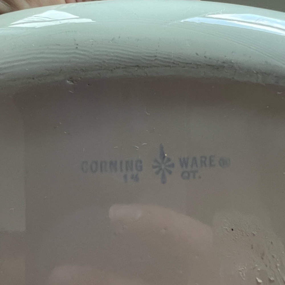 Vintage Corelle Corningware Blue Cornflower Casserole - Picture 5 of 6